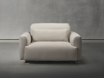 RENS - Fabric armchair with removable cover by Piet Boon - view 2